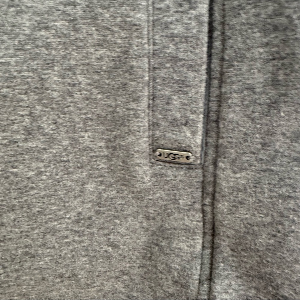 UGG Gray Pichot poncho super soft High neck Layering Minimalist Coastal XS/S - Picture 5 of 9